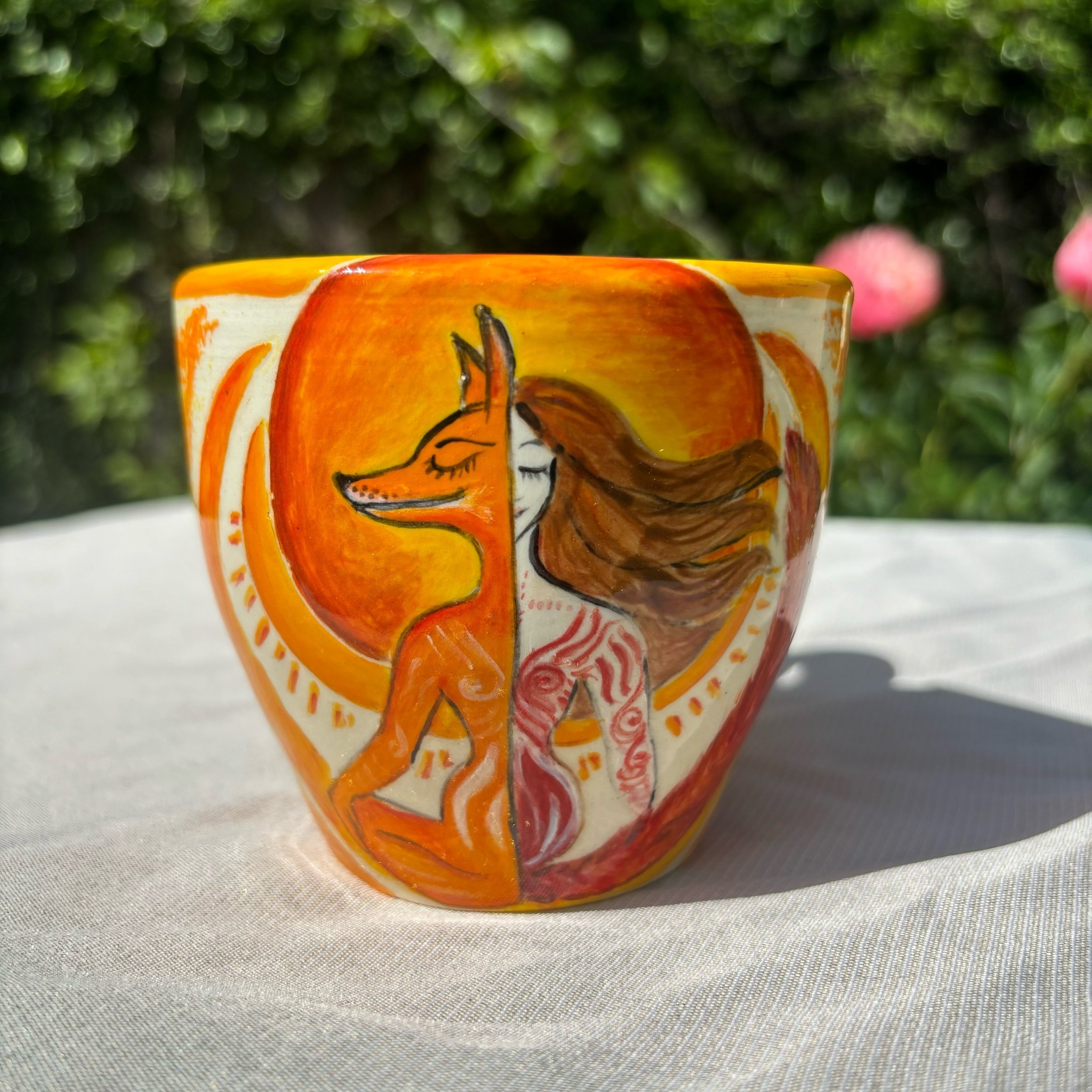 Cup spirit of fox