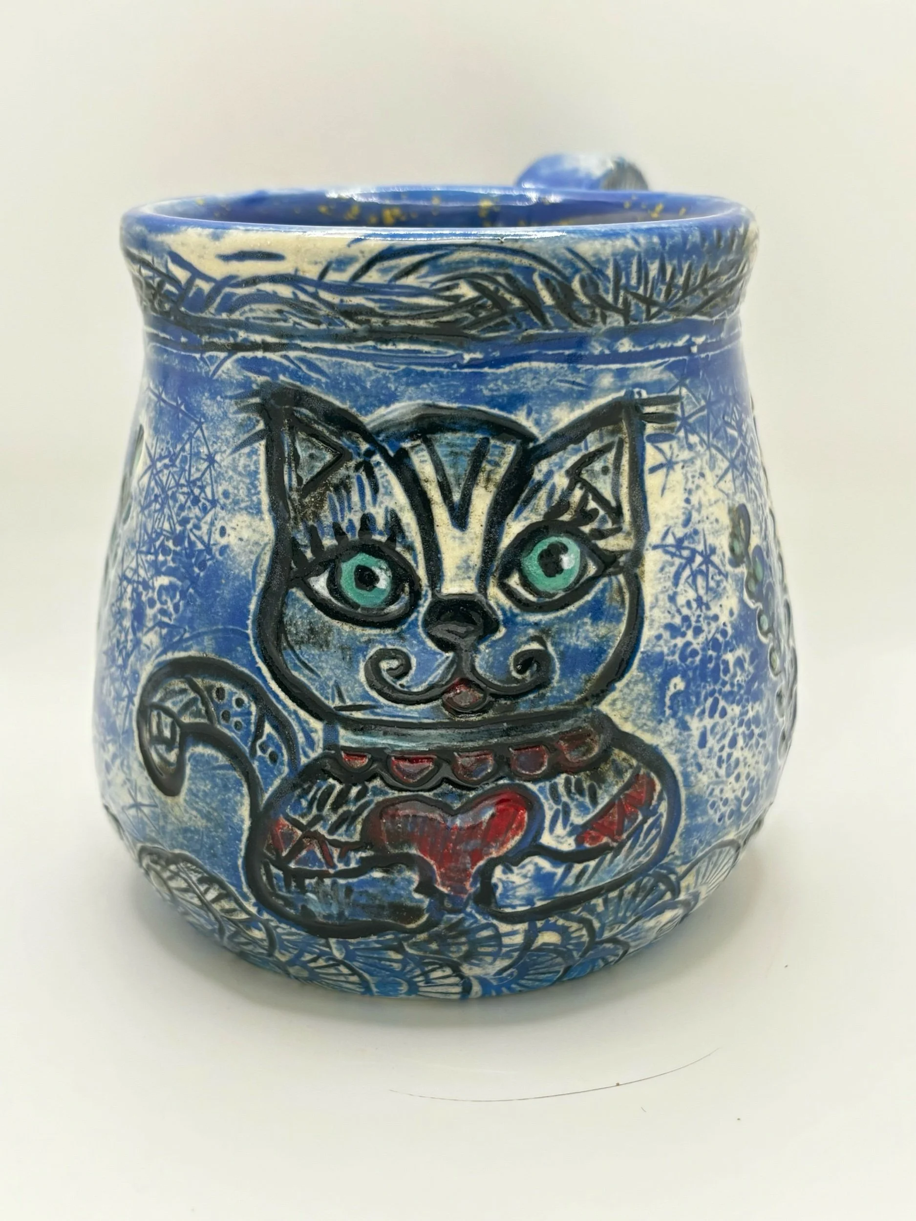 Fairytail cup with cat.