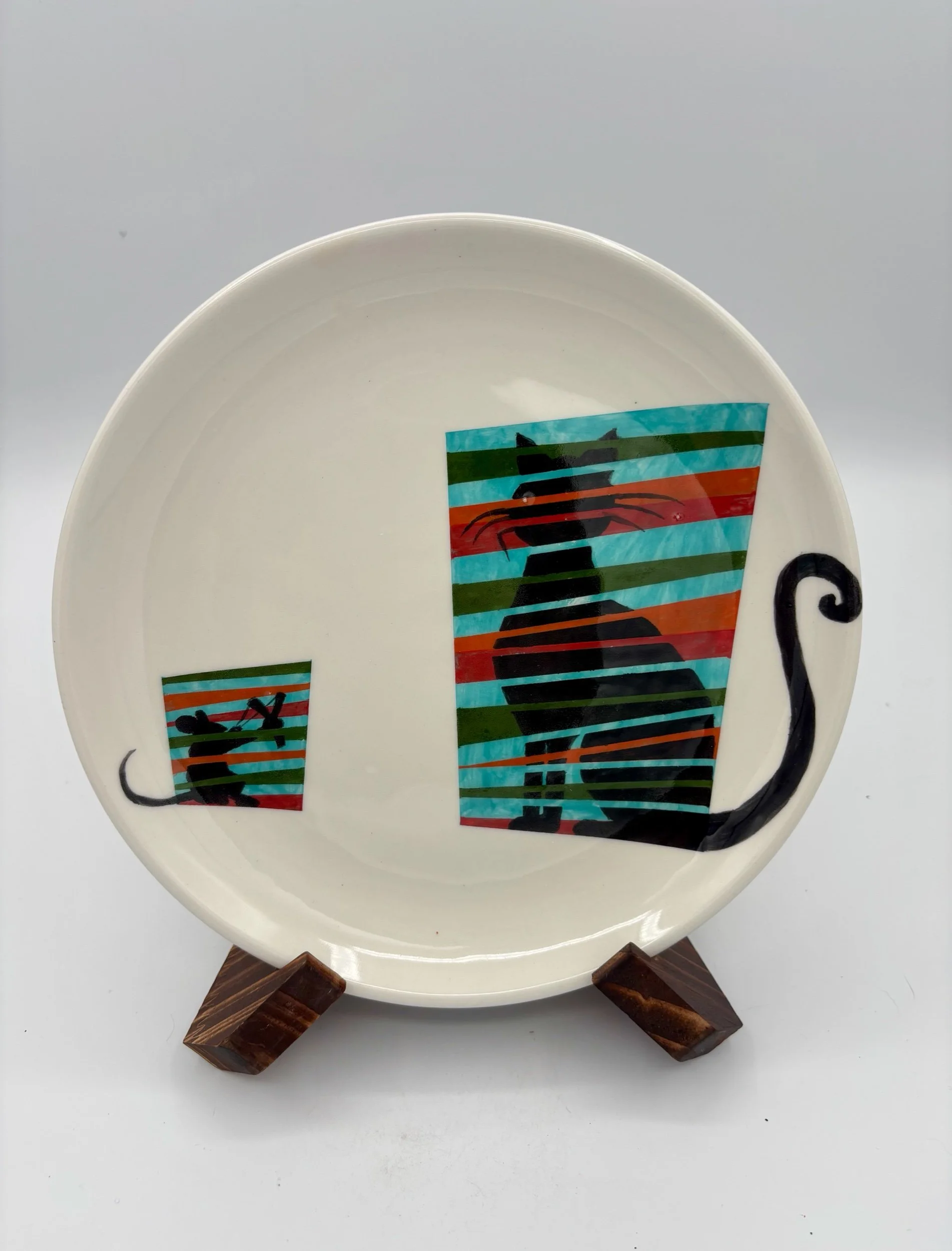 Hunting plate.