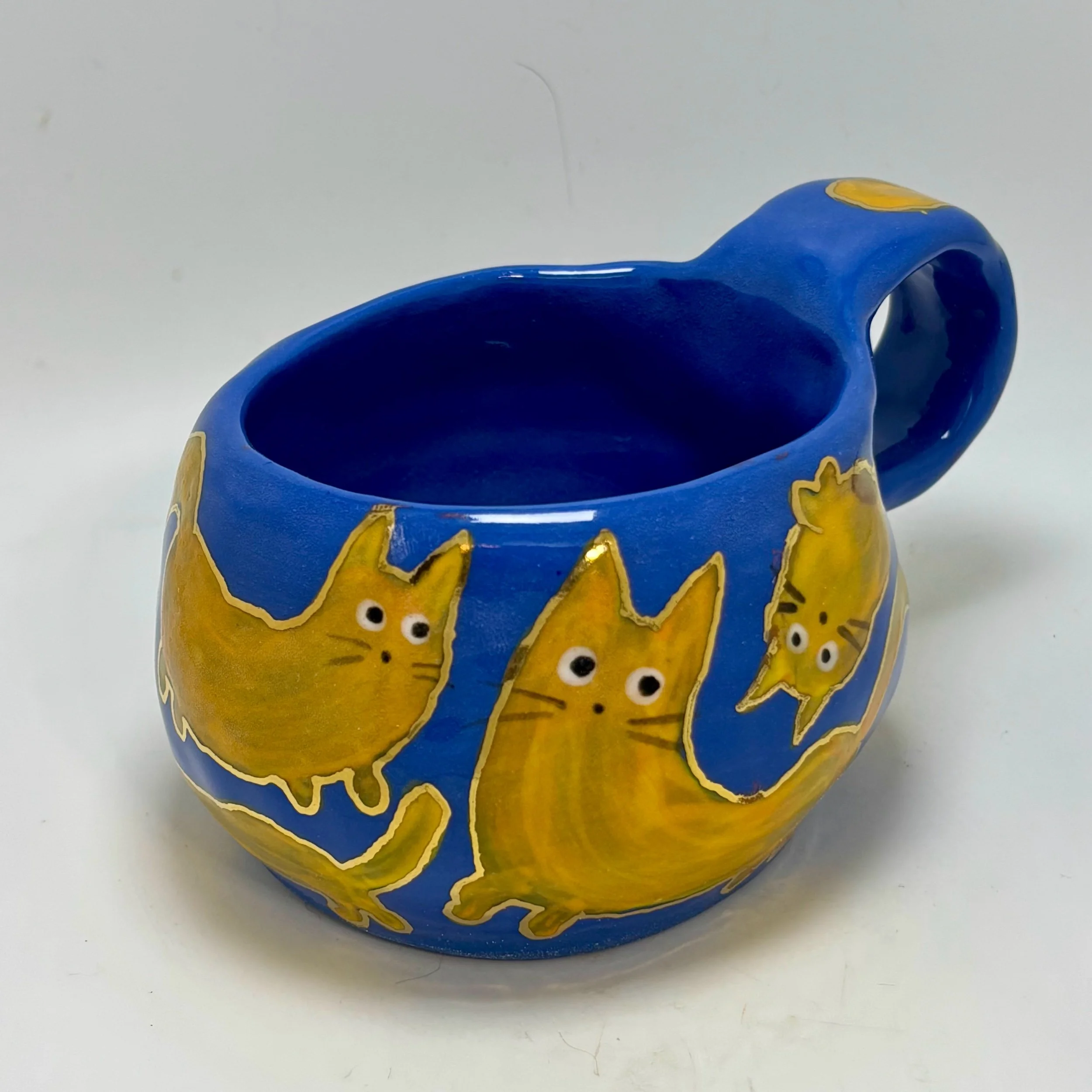 Kitties dance espresso cup