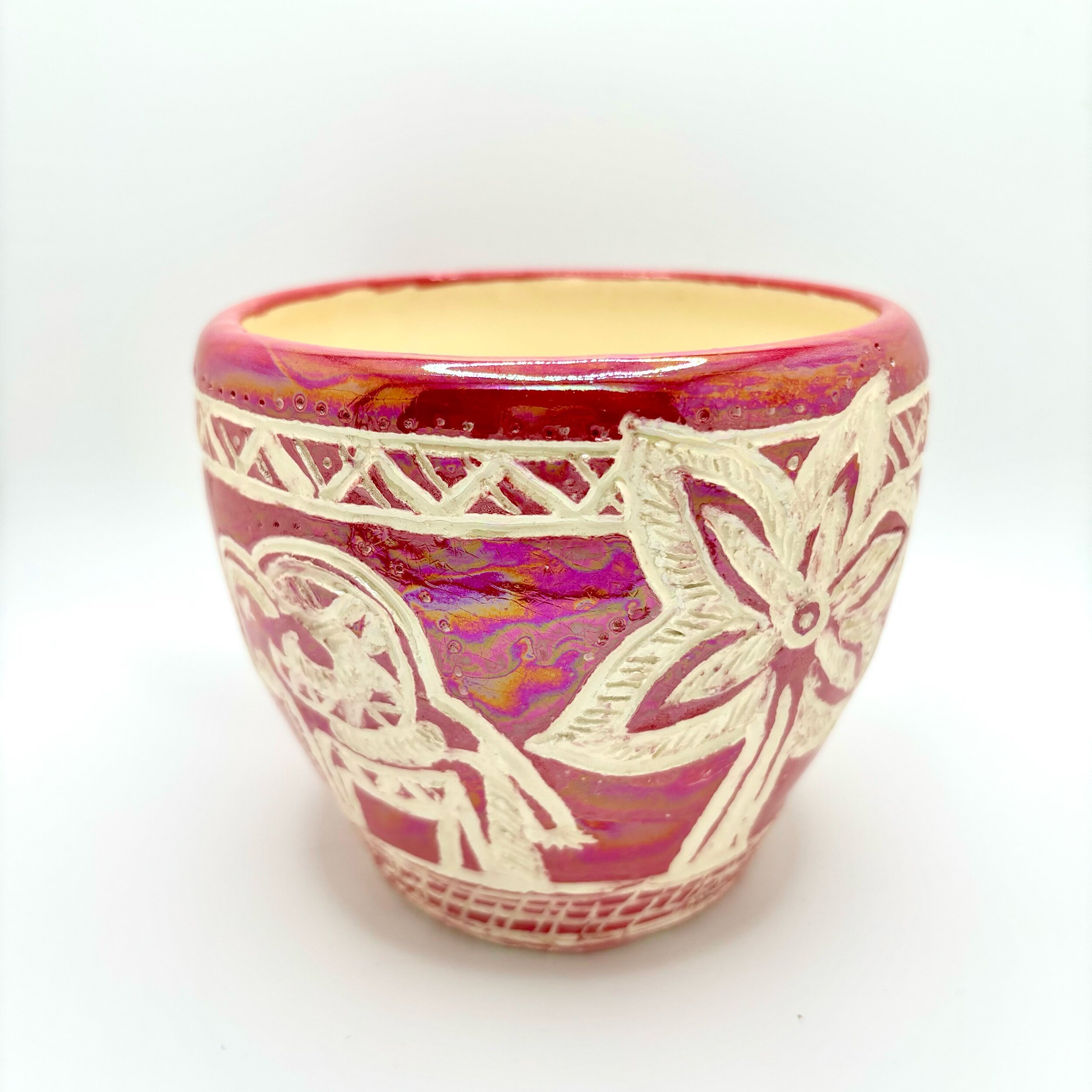 Red elephant cup