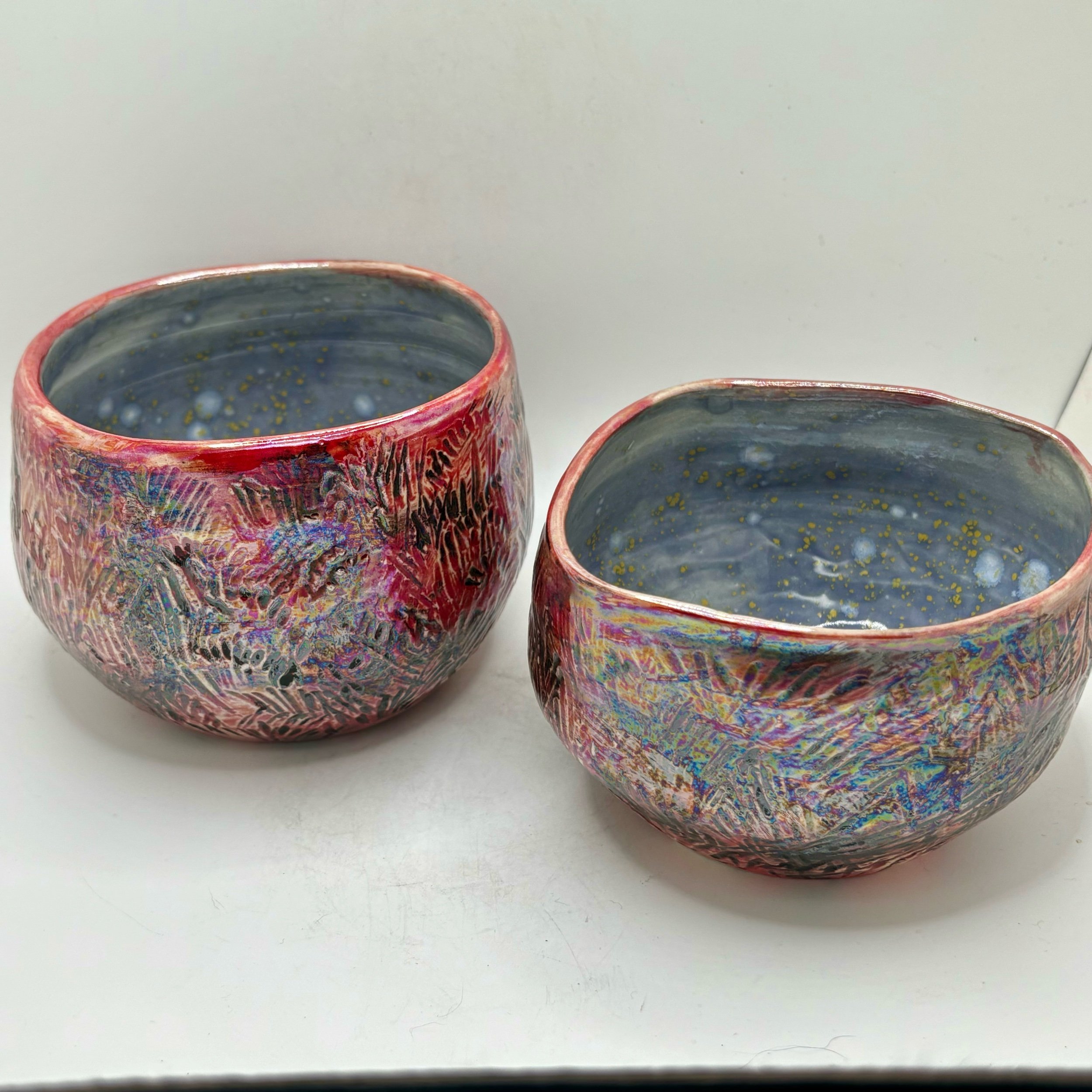 “Red fire “ bowls set.