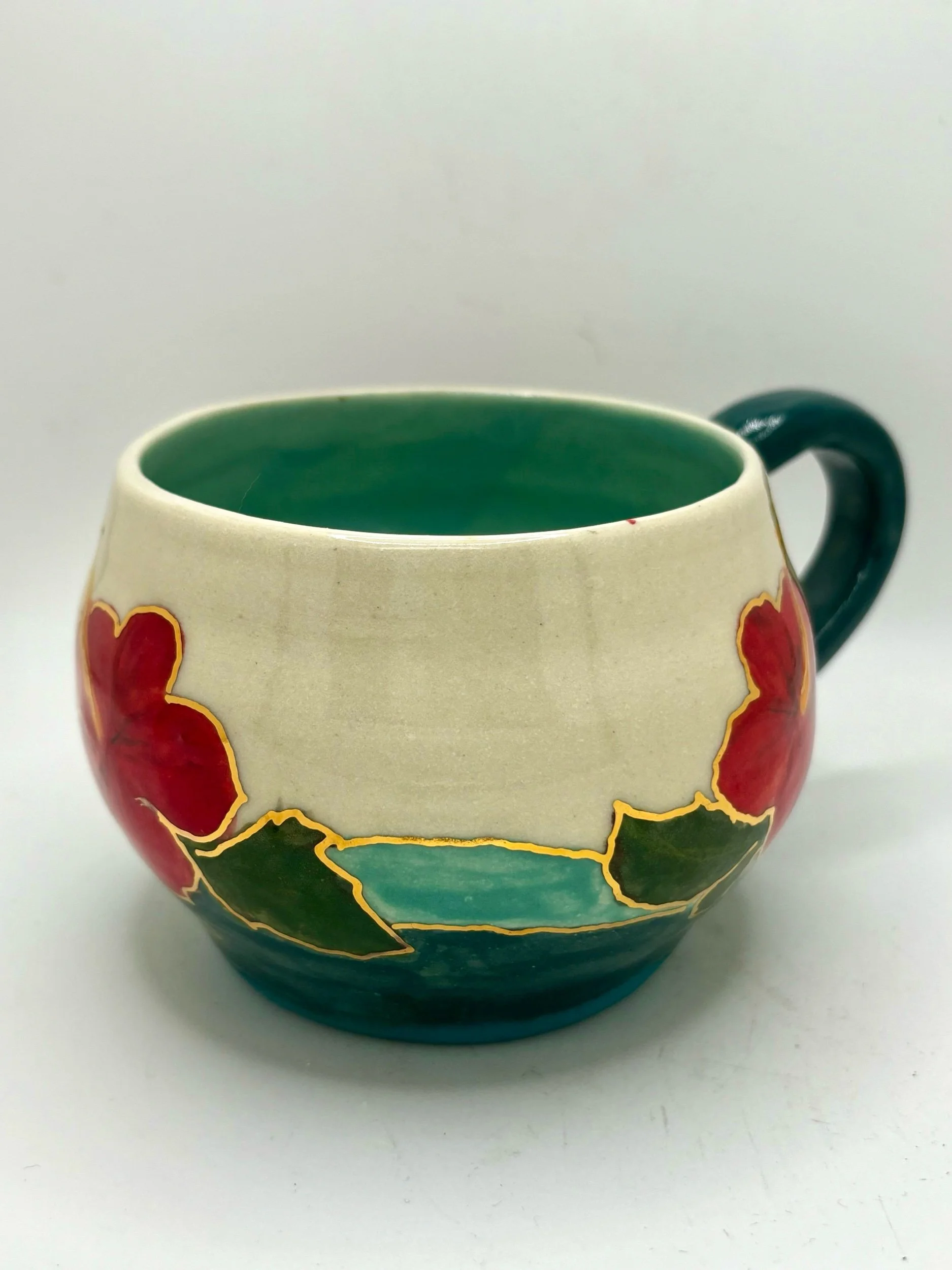Red hibiscus espresso cup 3