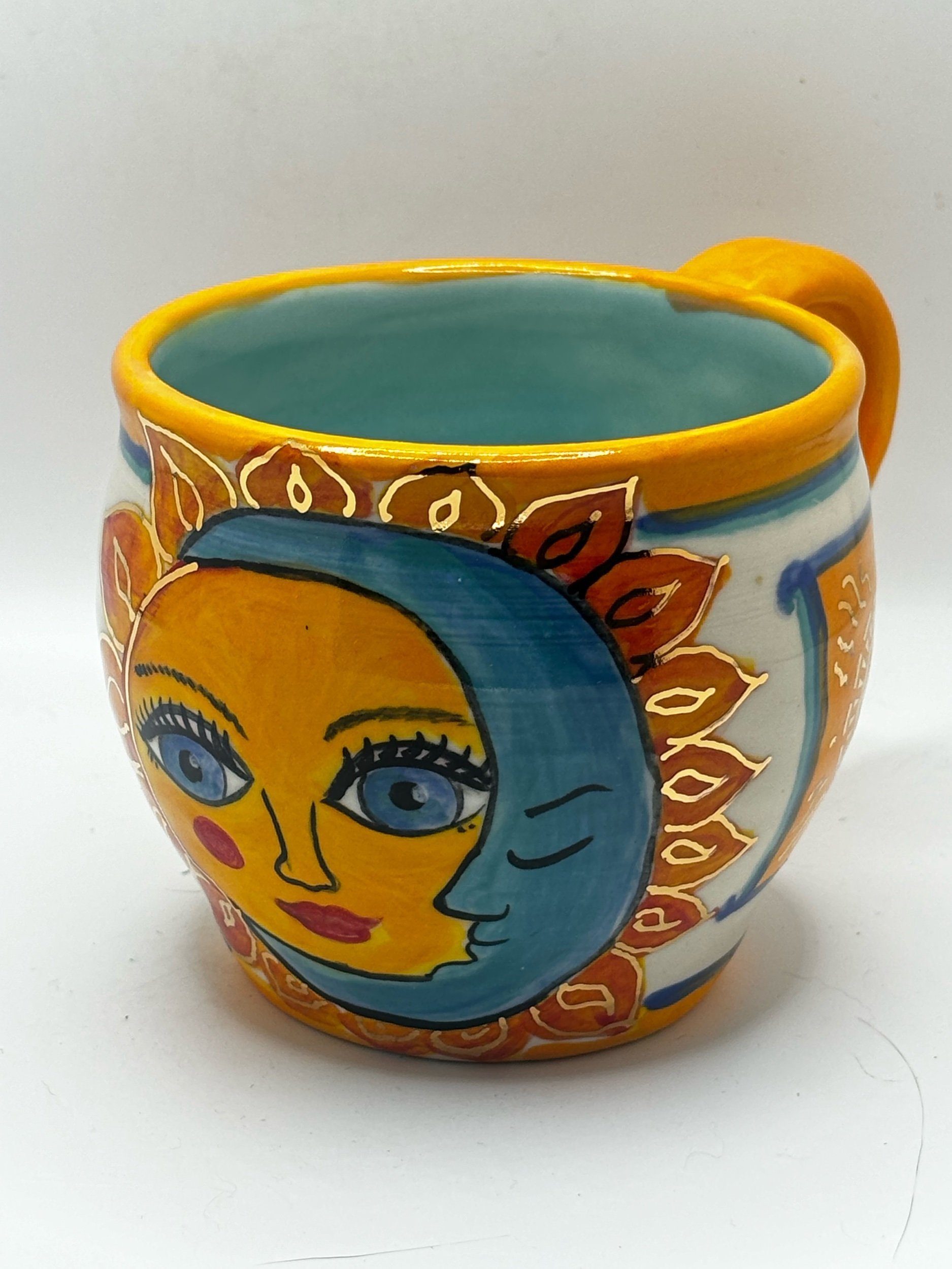 Yellow sun cup 1